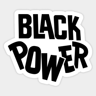 Black Power Sticker